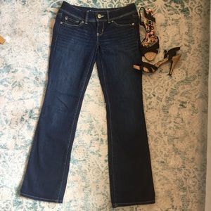 👖 American Eagle Slim Boot, Dark Wash Jeans 👖